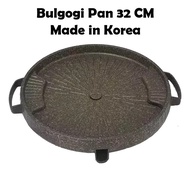 Nl23sd Griller Bulgogi Grill Pan 32cm Korean Non-Stick Grill Pan BBQ Grill Pan