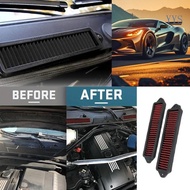YYS Engine Bay Air Cover Filters In Black Red Blue Reduce Vehicle Weight By 10lbs And improve Engine