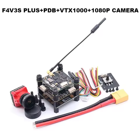 Rctosky F4V3S/F4V3S PLUS FC Flight Controller Board Barometer OSD for QAV250 220 RC Drone FPV Racing