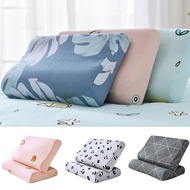 {home furnishing bed goods} 1Pcs Cotton Pillowcase for Latex Memory Foam Pillows Case Summer Adult Kids Bedroom Sleeping Pillow Cover 50x30cm/60x40cm
