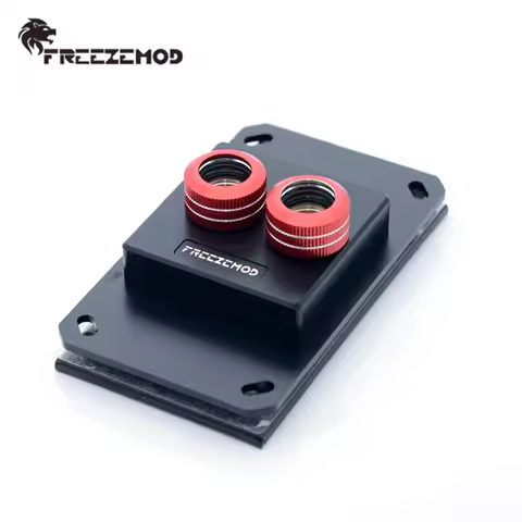 FREEZEMOD Processor Cooling Copper CPU Water Cooler Block Full Metal Micro Channel for Ryzen AMD AM2