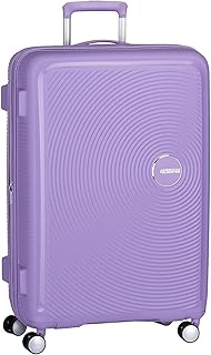 Soundbox Spinner S Expandable Hand Luggage, Purple (Lavender), 77 x 51.5 x 29.5 cm, Soundbox