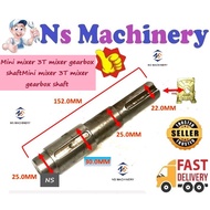 Mini mixer 3T mixer gearbox shaft/Gear Box Shaft 3T Mini Mixer