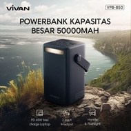 POWER BANK 40000 MAH VIVAN VPB-B40 / 50000mAh VIVAN VPB-B50 PENGIRIMAN