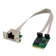 Newest M.2 a+E 2.5G Ethernet Adapter 2.5G/1G/100M Multi-Gigabit M.2 Network Card 8125B COM
