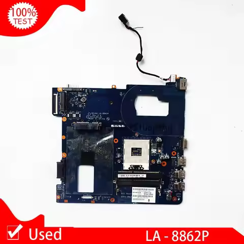 Used FOR Samsung NP-350V5C 350V5X 350V NP-350V Laptop Motherboard QCLA4 LA-8862P HM76 DDR3 Main Boar