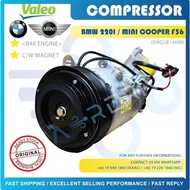 ORIGINAL VALEO BMW 220I / MINI COOPER F56 <B48 ENGINE> 6PK COMPRESSOR C/W MAGNET ( 814698 )
