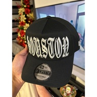 LJS CAPGAMING ONLINE SHOP NEWERA 9FORTY A-FRAME MLB HOUSTON ASTROS (OVERSIZED GOTHIC)BLACK