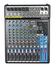 MIXER มิกเซอร์ อนาล็อกรุ่น MG-120XU +12 ช่อง (6 Mono/4 ST) +24 DSP Effect + USB Connect to PC Top_sk