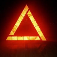 Emergency reflector triangle warning safety triangle safety