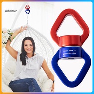 <Ribbitear> Aerial Yoga Hammock Connector Universal Rotating Ring 30kn Aluminum Alloy Swing Swivel R