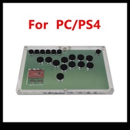J46ทุกปุ่มสไตล์ Hitbox สามารถใช้ได้กับพีซี/ปุ่ม PS4คอนโซลเกมอาร์เคดแท่งที่ถือเกมจอยควบคุมเกม OBSF-24 30