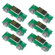 Charging Board 18650 6PCS Dual USB 5V 2A 1A Mobile Power Bank Module Lithium Battery Charger Board 1