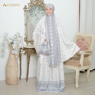 Ayzara - Mukena Dewasa Zamora Maxmara Silk Tas Premium Motif