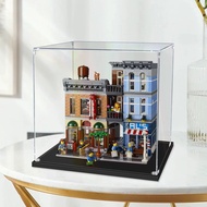 Acrylic display box Transparent case storage box FOR lego 10246 detective office