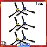 [JDZH] 6pcs Vacuum Cleaner Side Brush for ILIFE V9e Robotic Vacuum Cleaner Accessories