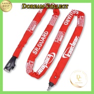 Kaedear Bike Lock Chain Lock Key Chain Length 2000mm Square Chain Diameter 6mm High Durability Cylin