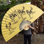 Decorative Fan Hand-Painted Hanging Fan Craft Fan Gift Fan Big Discount Success Big Fan Living Room 