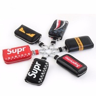 Dr. Lee Street Wear Supreme Car Key Case Little Monster Leather Key Case Car Keychain Street Wear Fa