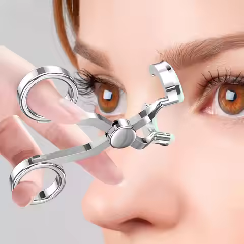 Women Contact Len Inserter Remover, Color Contact Len wearing Aids with mirror