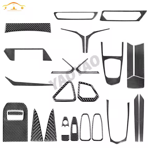 Car Gearshift Air Conditioning CD Panel Door Armrest Cover Trim Sticker For BMW Z4 G29 2019-2022 Car