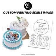 Ellettering | Custom Edible Image | Icing Image | Cake Decoration 🎂