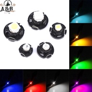 [A&B] 10PCS LED T4.2 T4.7 Meter Bulb Instrument 3528 Neo Wedge Warning Radio Dashboard Indicator Pan