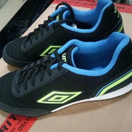 [Baru] Sepatu Umbro Futsal Street V 81277U-Fch Black / Green Gecko /