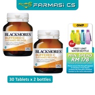 Blackmores Buffered C 30 tablets x 2 Bottles (TWIN) EXP:04/2027 [ Vitamin C 500mg Farmasi CS ]