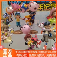Digimon Mystery Box Balloon Adventure 25th Anniversary Childhood Figure Toy Ornaments/H11.5