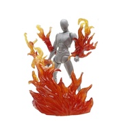 DIY Burning Flame Effect Action Figure Display Stand Support Holder for Bandai Saint Seiya Special E