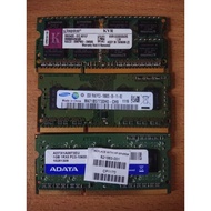 Laptop -USED -SECONDHAND -REFURBISHED ASSORTED RAM 4GB/2GB RAM DDR2/DDR3/DDR4 SODIMM DIMM
