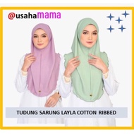 TUDUNG SARUNG LAYLA PLEATED