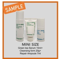 [SAMPLE] innisfree Retinol CICA Trio Kit(Cica Ampoule 7ml+Green tea Serum 15ml+ Green tea form 20g) 