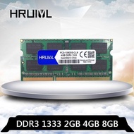 海瑞翼 筆記型 筆電型 記憶體 DDR3 1333 2GB 4GB 8G RAM (三星雙麵顆粒 三星海力士 原廠顆粒）