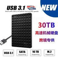 Mobile Hard Disk Exclusively Supply 8cm 4TB External Portable Mobile Hard Disk 2T Computer Universal