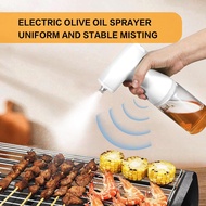 Electric Olive Oil Sprayer for Cooking 8.5oz/250ml Adjustable Misting Range Olive Oil Dispenser Bott