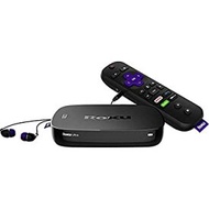 【中古】【未使用】Roku Ultra | 4K/HDR/HD ストリーミング プレーヤー 強化リモート（ボイス、 リモートファインダー、 ヘッドフォンジャック、 TV 電源、音量）、