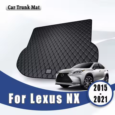 Car Trunk Mats For Lexus NX 2021 2020 2019 2018 2017 2016 2015 NX200 NX200t NX300 NX300h Auto Cargo 