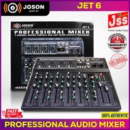 JOSON 2023 NEW JET 6 PROFESSIONAL AUDIO MIXER SUPER HEAVY DUTY with 99 dsp Effects(Original)