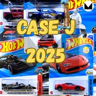[Hot Wheels F1 Mercedes Petronas Ferrari] Hot Wheels Case J 2025 JDM Ferrari F1 Ford Mazda Range Rov
