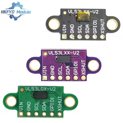 VL53L0X Time-of-Flight (ToF) Laser Ranging Sensor Breakout 940nm GY-VL53L0XV2 Laser Distance Module 