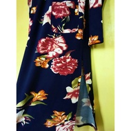 Preloved Imaan Boutique Baju Kurung Moden Siap Baju Raya Kain Tak Panas 2023 Aidilfitri Corak Hari R