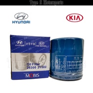 KIA / HYUNDAI ENGINE OIL FILTER 26300 2Y500