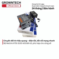 Bộ chuyển đổi quang điện Netlink HTB-3100 A/B - Khoảng cách truyền xa bền bỉ hỗ trợ LAN & Camera giá