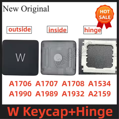 W KeyCap for MacBook Pro Retina A1708 A1706 A1707 A1989 A1990 A1534 A2159 A1534 Keyboard Case Key Ca