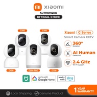 Xiaomi Smart Camera C Series | C200/C201/C300/C400/C500Pro/C700 CCTV | 4K/2K/1080 HD | AI Human Dete