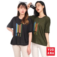 BL - RYCA Women's Oversized Short Sleeve T-Shirt BTS CHM KY THALIA Oversized T Shirt Woman