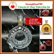 Premium Beautiful XO Glass Wine Bottle 500ml; 750ml Glass Bottle