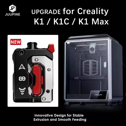 Upgrade DXC Extruder V1.1 for Creality K1 K1 Max K1C Accessories Smooth Feeding Extruder Helical Gea